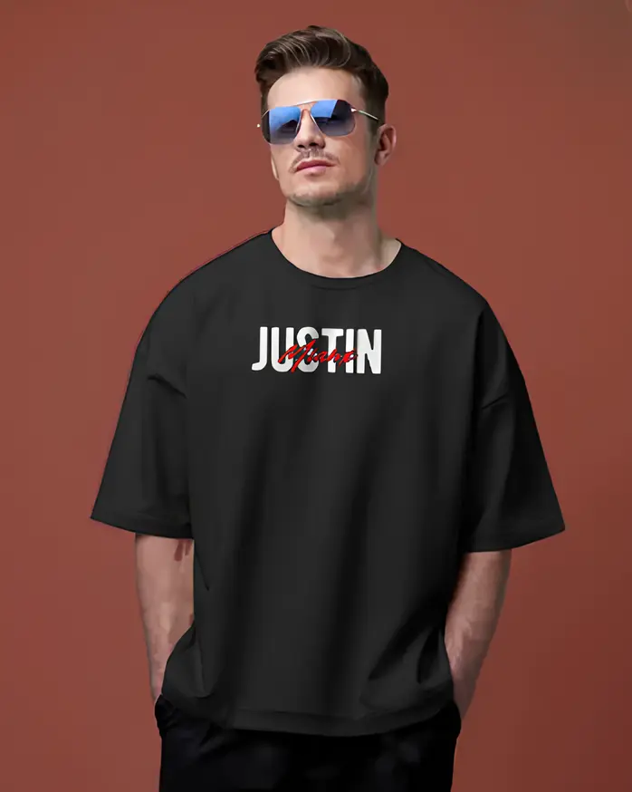 Justin Miami Make Money No Drama T-shirt Front Mock UP.webp