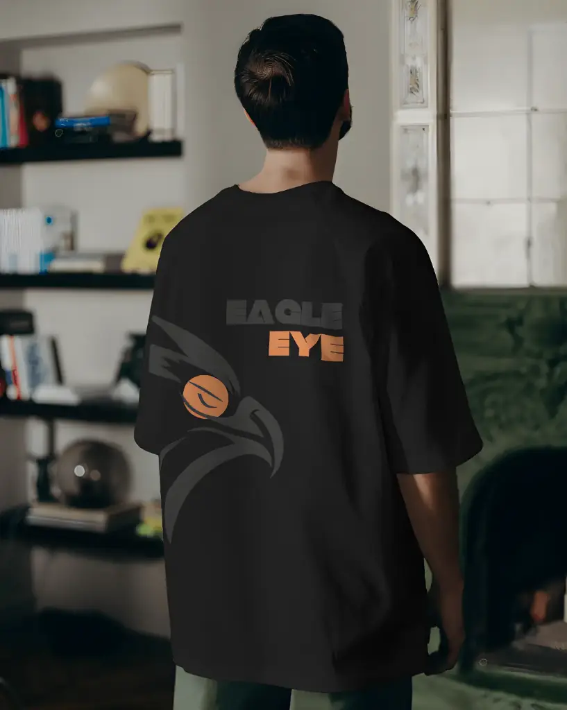 Fly With Eagle – Oversized Tee