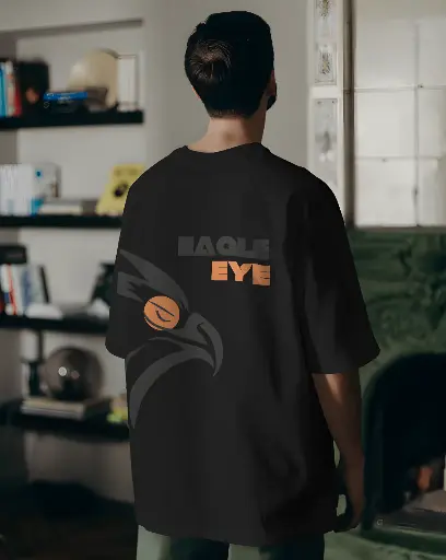 Fly With Eagle – Oversized Tee